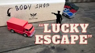 Will he escape? Diecast car restoration.