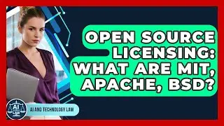 Open Source Licensing: What Are MIT, Apache, BSD? - AI and Technology Law