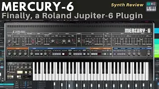 Cherry Audio Mercury 6 Review   Roland Jupiter 6 Emulation