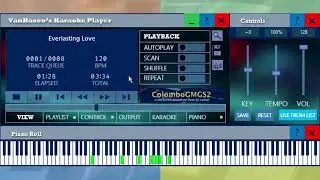 vanBasco's MIDI Player - Sample Playlist (1 of 8): Everlasting Love (Updated)