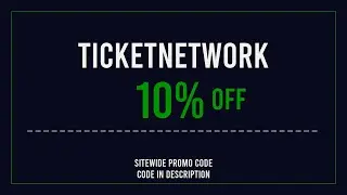 TicketNetwork Discount Code 2025 August