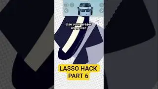 LASSO HACK PART 6 #arttips #arttutorial #arttut #lassotool #speedpaint #ibispaintx #tutorial