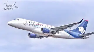 AEROMEXICO CONNECT LOW PASS! | Iberia a340 RETRO takeoff | MMMX Planespotting!