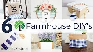 6 DOLLAR TREE HOME DECOR DIY's - Dollar Tree Farmhouse Decor - Mystery Box Challange