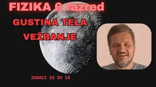 6 razred 1 cas, vezbanje zadataka, gustina tela, 19 sedmica 2021