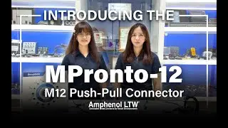 MPronto-12 Connector - Durable M12 Push Pull Connectors for Quick Connections