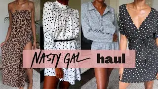 nasty gal clothing // haul