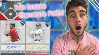 Two INSANE Signature Diamond Pulls! Crazy Set 9 Headliner Pack Opening! MLB The Show 19