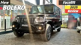 Новая модель Mahindra BOLERO Facelift 2025 ❣️ | Обзор Bolero Top Model B8 😍 | Новый черный цвет 🔥 |