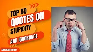 Top 50 Quotes on Stupidity and Ignorance .