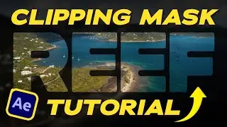 Clipping Mask in After Effects | Easy Track Mattes