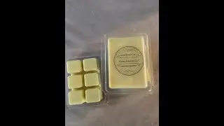 Jucoan 100 Pack Plastic Wax Melt Clamshell Mold, 6 Cavity Square Clear Wax Molds for DIY Wax  Review