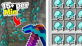 Best Tricks To Get Unlimited Diamonds In Minecraft Pe 1.21 Survival | Minecraft pe