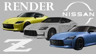 2022 Nissan Z Front Redesign Render Less Retro more Modern
