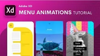 Blend Mode Menu Animations in Adobe Xd | Auto Animate | Design Weekly