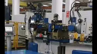 CNC Stretch Bending Machine at customer's site