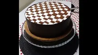 Damalı Pasta Tarifi (Checkerboard Cake Recipe)