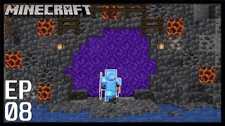 Into the Nether!! | Minecraft 1.18 Survival | Let's Play S2: Ep8