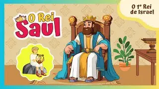 Historinha Bíblica Infantil sobre Obediência: Saul, o Primeiro Rei de Israel e o menino Davi #49