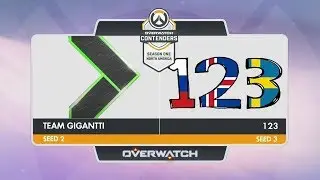 Team Gigantti vs 123 (Part 2) | OW Contenders Season One: Europe [Semifinals]