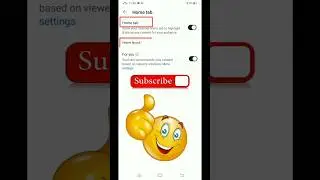 youtube channel home tab setting kaise kare || apne youtube channel ka home tab kaise on kare #short
