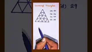 counting triangles figures reasoning #figurecounting #countingfigures #maths #trianglecounting