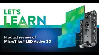 Christie MicroTiles LED Active 3D - Webinar