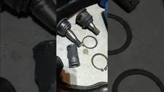 Rebuilding lower control arms. Great tool investment #automobile #maxima #nissancars #autorepair
