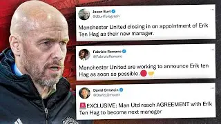 CONFIRMED: Erik ten Hag Agrees To Become Manchester United Manager! | #TransferTalk