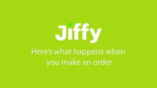 Jiffy. Behind the scenes