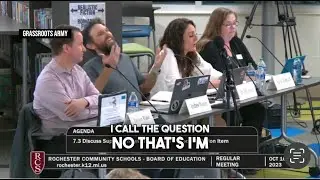 School Board Wars. Left Leaning Lib School Board Gets Called Out By Conservative Colleagues