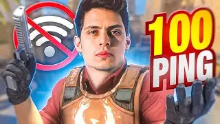 Berk Rip Tepe 100 PING'le CS 2 OYNUYOR!