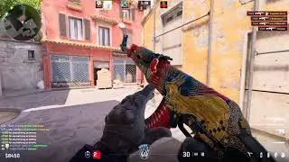 Insane AK 47 Killing Spree #counterstrike2
