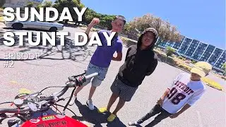 Sunday Stunt Day : Ep 2 *636 STUNTS & MT09 WHEELIES*