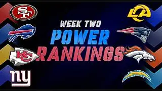 NFL Week 2 Power Rankings