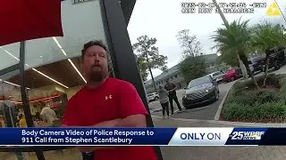 Bodycam video shows paranoid Stephen Scantlebury refusing mental health treatment hours before ne...