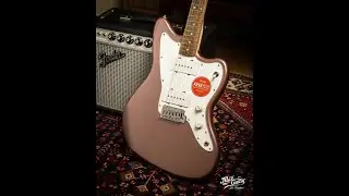 я купил джазмастер | Fender Squier Affinity Jazzmaster LRL Burgundy Mist обзор