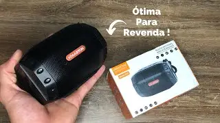 Unboxing e Demonstra&ccedil;&atilde;o Da Caixa De Som Kapcom Barata Comprada Na Shopee !