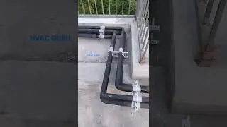VRF System AC copper piping kaise kiya jata hai 🧰🧰🛠️🛠️🧰🧰🧰 #vrf short video