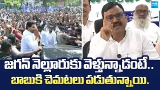 YSRCP Amjad Basha Comments on YS Jagan Nellore Tour | Chandrababu | @SakshiTVLIVE