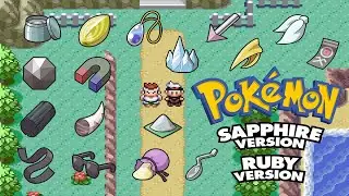 How to get All the Type Enhancing Items in Pokemon Ruby & Sapphire