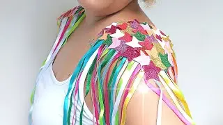 Ombreiras de Carnaval #eva #fitadecetim #carnaval