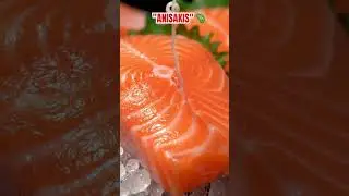 Stop eating Sushi! It has WORMS 🍣🪱 #shorts