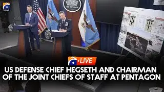 LIVE: US defence chief Hegseth and Chairman of the Joint Chiefs of Staff hold briefing at Pentagon
