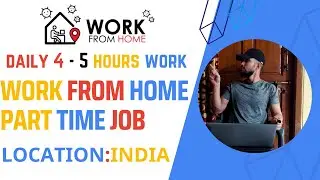 🚨 Part-Time Work From Home Job 🏠 | Daily 4&ndash;5 Hours ⏰ | Pan India 🇮🇳 | Fixed Salary 💰