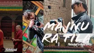 Photoshoot in Majnu Ka Tila (rahukaaal)
