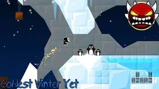 ( Extreme Demon Platformer ) | Coldest Winter Yet by nnexterr | Geometry Dash 2.2