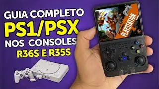 R36S/R35S/R36H: Guia COMPLETO dos JOGOS de PS1 (PSX) | BIOS, Melhor Formato, Troca de CDs...