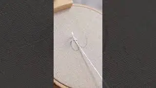 How to embroider letters