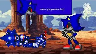 Mecha Sonic vs metal Sonic Sprite animation 